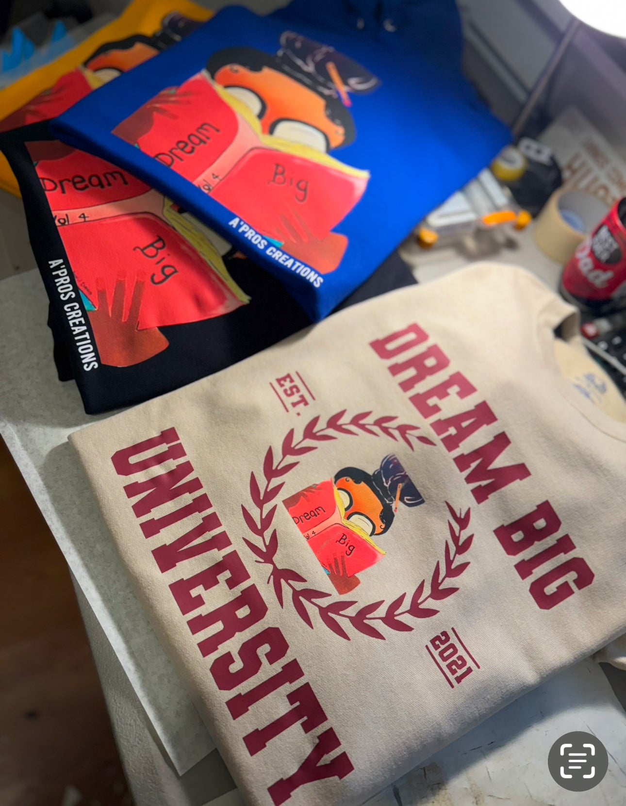 Dream Big University Sweat Shirt