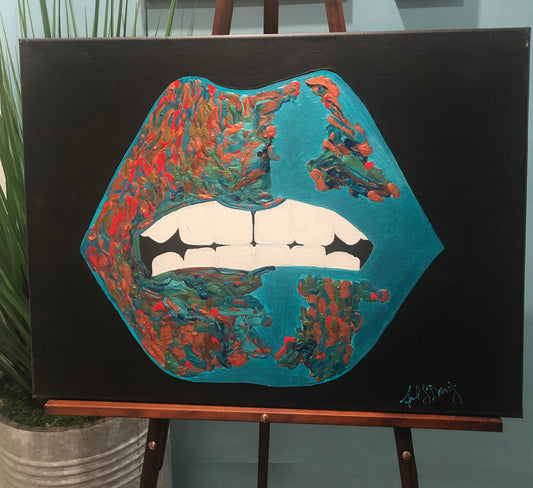 Big Mouth Canvas