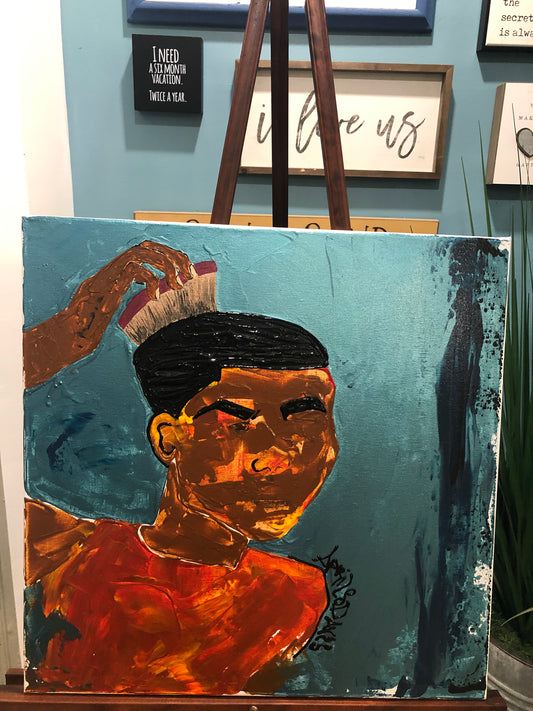 Wavy Baby Canvas