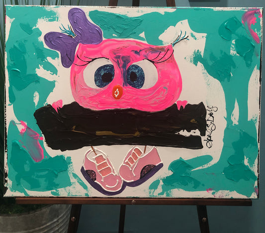 Blue Eyes Canvas