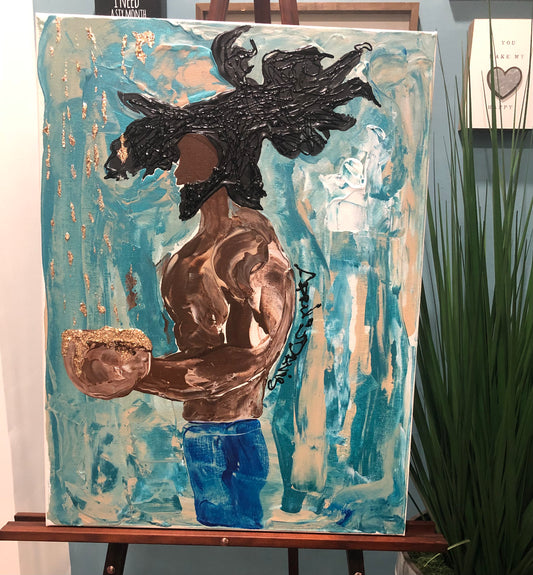 Golden Child Canvas